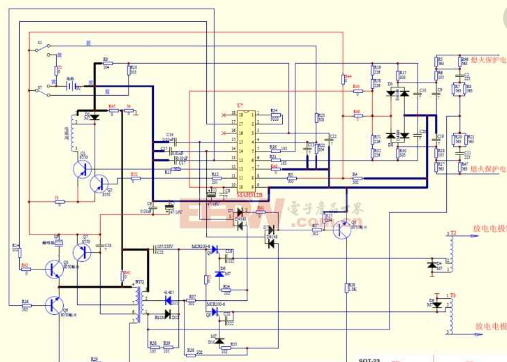 电磁双头双单尾PCB抄板案例PCB抄板图片